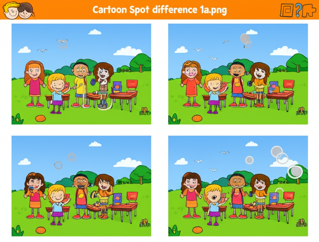 Spot the difference - Image A